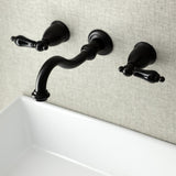 Duchess Double-Handle 3-Hole Wall Mount Bathroom Faucet