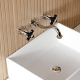 Duchess Two-Handle Wall Mount Bathroom Faucet