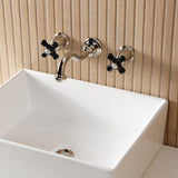 Duchess Two-Handle Wall Mount Bathroom Faucet