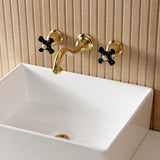 Duchess Two-Handle Wall Mount Bathroom Faucet