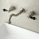 Duchess Double-Handle 3-Hole Wall Mount Bathroom Faucet