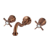 Essex Double-Handle 3-Hole Wall Mount Bathroom Faucet