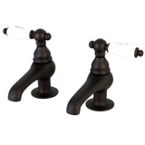 Restoration Two-Handle Deck Mount Basin Tap Faucet