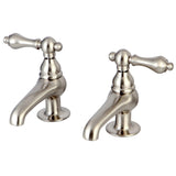 Restoration Two-Handle Deck Mount Basin Tap Faucet