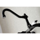 Vintage Two-Handle 2-Hole Wall Mount Kitchen Faucet