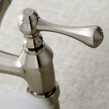 Vintage Two-Handle 2-Hole Wall Mount Kitchen Faucet