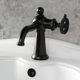 Levante One-Handle 1-Hole Bathroom Faucet with Push Pop-Up Drain