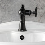 Levante One-Handle 1-Hole Bathroom Faucet with Push Pop-Up Drain