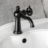 Levante One-Handle 1-Hole Bathroom Faucet with Push Pop-Up Drain