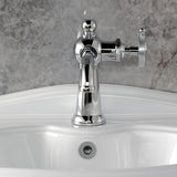 Levante One-Handle 1-Hole Bathroom Faucet with Push Pop-Up Drain