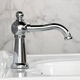 Levante One-Handle 1-Hole Bathroom Faucet with Push Pop-Up Drain