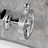 Levante One-Handle 1-Hole Bathroom Faucet with Push Pop-Up Drain