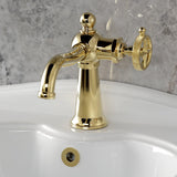 Levante One-Handle 1-Hole Bathroom Faucet with Push Pop-Up Drain