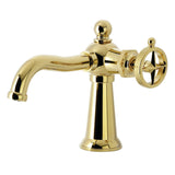 Levante One-Handle 1-Hole Bathroom Faucet with Push Pop-Up Drain