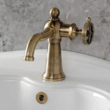 Levante One-Handle 1-Hole Bathroom Faucet with Push Pop-Up Drain