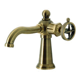 Levante One-Handle 1-Hole Bathroom Faucet with Push Pop-Up Drain