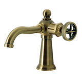 Ostro Single-Handle 1-Hole Deck Mount Bathroom Faucet