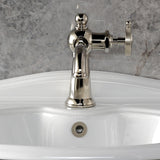 Levante One-Handle 1-Hole Bathroom Faucet with Push Pop-Up Drain