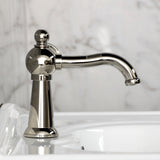 Levante One-Handle 1-Hole Bathroom Faucet with Push Pop-Up Drain