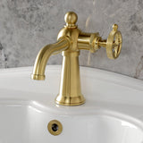 Levante One-Handle 1-Hole Bathroom Faucet with Push Pop-Up Drain