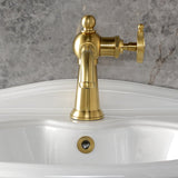 Levante One-Handle 1-Hole Bathroom Faucet with Push Pop-Up Drain