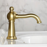 Levante One-Handle 1-Hole Bathroom Faucet with Push Pop-Up Drain