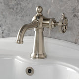 Levante One-Handle 1-Hole Bathroom Faucet with Push Pop-Up Drain