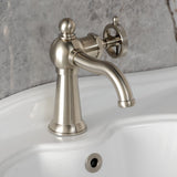 Levante One-Handle 1-Hole Bathroom Faucet with Push Pop-Up Drain