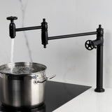 Fuller Two-Handle Deck Mount Pot Filler