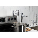 Heirloom Single-Hole Deck Mount Pot Filler