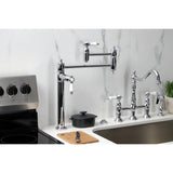 Bel-Air Single-Hole Deck Mount Pot Filler