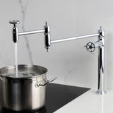 Fuller Two-Handle Deck Mount Pot Filler