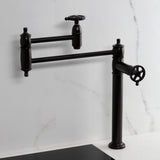 Fuller Two-Handle Deck Mount Pot Filler