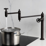 Fuller Two-Handle Deck Mount Pot Filler