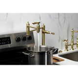 Heirloom Single-Hole Deck Mount Pot Filler