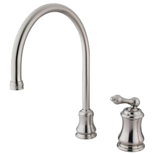 Restoration Single-Handle 2-Hole Deck Mount Widespread Kitchen Faucet