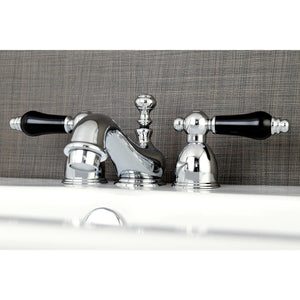 Duchess Two-Handle 3-Hole Deck Mount Mini-Widespread Bathroom Faucet with Brass Pop-Up