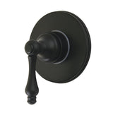 Restoration Single-Handle Wall Mount Six-Way Diverter Valve with Trim Kit