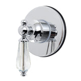 Willshire Single-Handle Wall Mount Six-Way Diverter Valve with Trim Kit