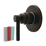 Kaiser Single-Handle Six-Way Diverter Valve with Round Trim Kit