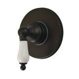 Restoration Single-Handle Wall Mount Six-Way Diverter Valve with Trim Kit