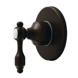 Tudor Single-Handle Six-Way Diverter Valve with Round Trim Kit