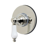 Restoration Single-Handle Wall Mount Six-Way Diverter Valve with Trim Kit