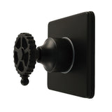 Fuller Single-Handle Wall Mount Six-Way Diverter Valve with Trim Kit