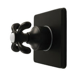 French Country Single-Handle Six-Way Diverter Valve with Square Trim Kit