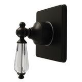 Willshire Single-Handle Wall Mount Six-Way Diverter Valve with Trim Kit