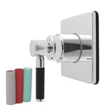 Kaiser Single-Handle Six-Way Diverter Valve with Square Trim Kit