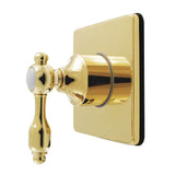 Tudor Single-Handle Wall Mount Six-Way Diverter Valve with Trim Kit