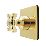 Millennium Single-Handle Six-Way Diverter Valve with Square Trim Kit