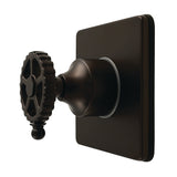 Fuller Single-Handle Wall Mount Six-Way Diverter Valve with Trim Kit